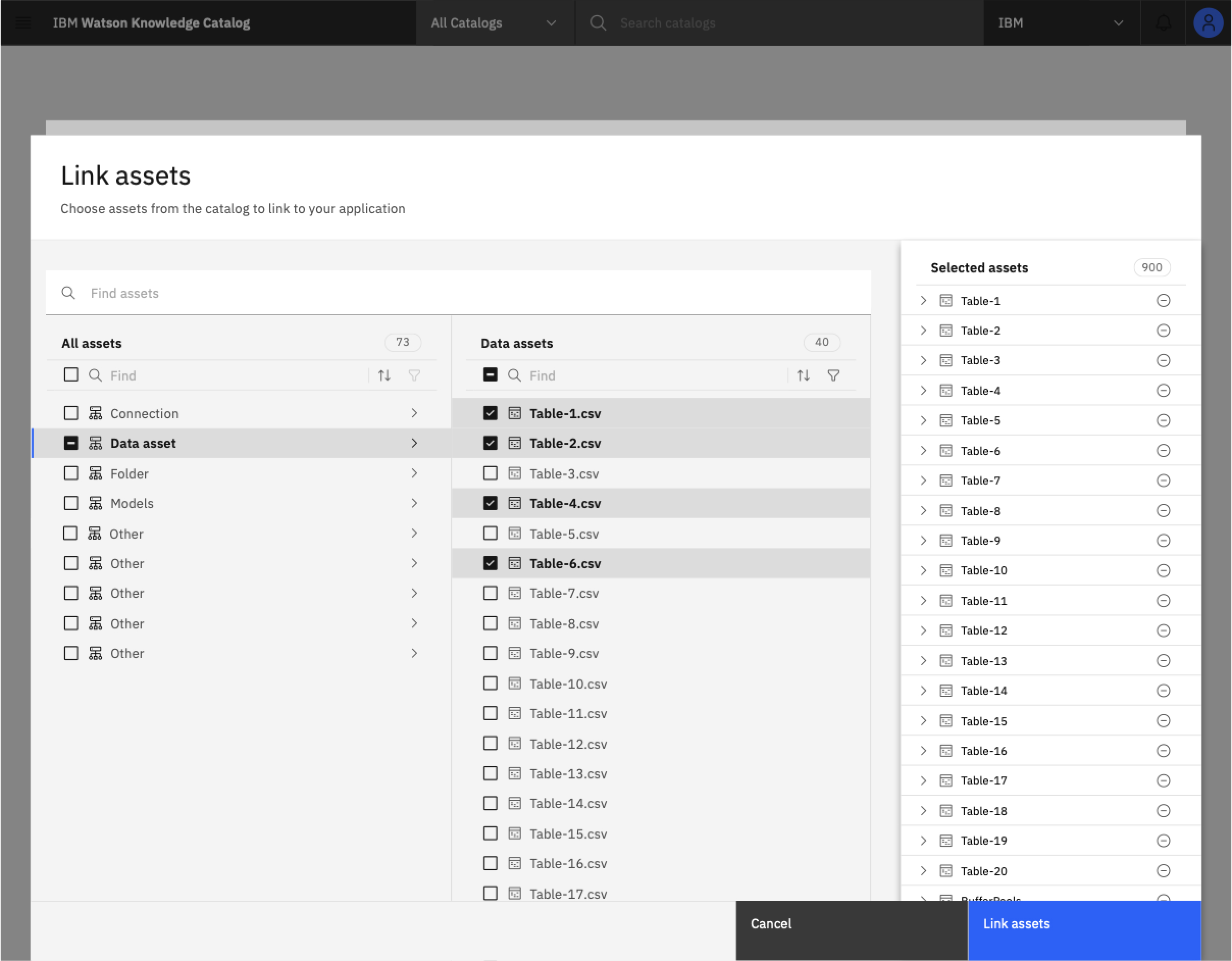 Linking Applications Tearsheet